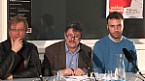 Georg Friedrich Haas, Karl Harb und Aureliano Cattaneo (v.l.n.r.) Bild: Georg Friedrich Haas, Karl Harb und Aureliano Cattaneo (v.l.n.r.)