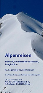 Plakat des 13. Salzburger Tourismusforums vom 24.-25.11.2016 Bild: Plakat des 13. Salzburger Tourismusforums vom 24.-25.11.2016