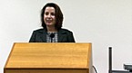 Univ.-Prof. Dr. Kornelia Hahn bei ihrer Antrittsvorlesung Bild: Univ.-Prof. Dr. Kornelia Hahn bei ihrer Antrittsvorlesung
