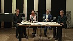 Thierry Bruehl, Sabine Coelsch-Foisner, Gordon Kampe, Peter Rundel und Josel (v.l.n.r.) Bild: Thierry Bruehl, Sabine Coelsch-Foisner, Gordon Kampe, Peter Rundel und Josel (v.l.n.r.)