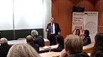 Universitätsprofessor Dr. Karl Korinek bei der Salzburger Vorlesung Bild: Universitätsprofessor Dr. Karl Korinek bei der Salzburger Vorlesung